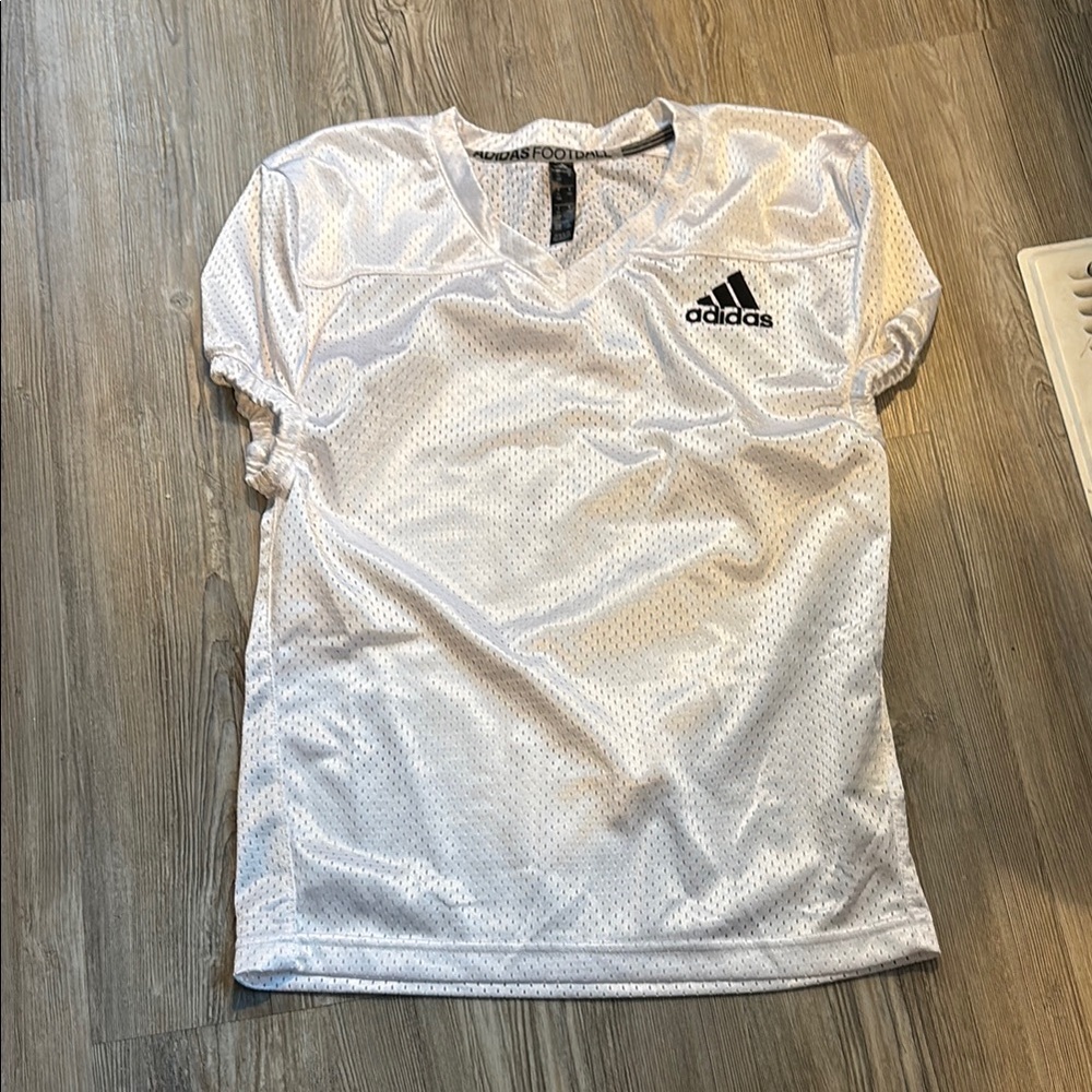 🍀Adidas Kids White Jersey